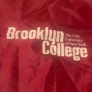Brooklyn college draw string bag